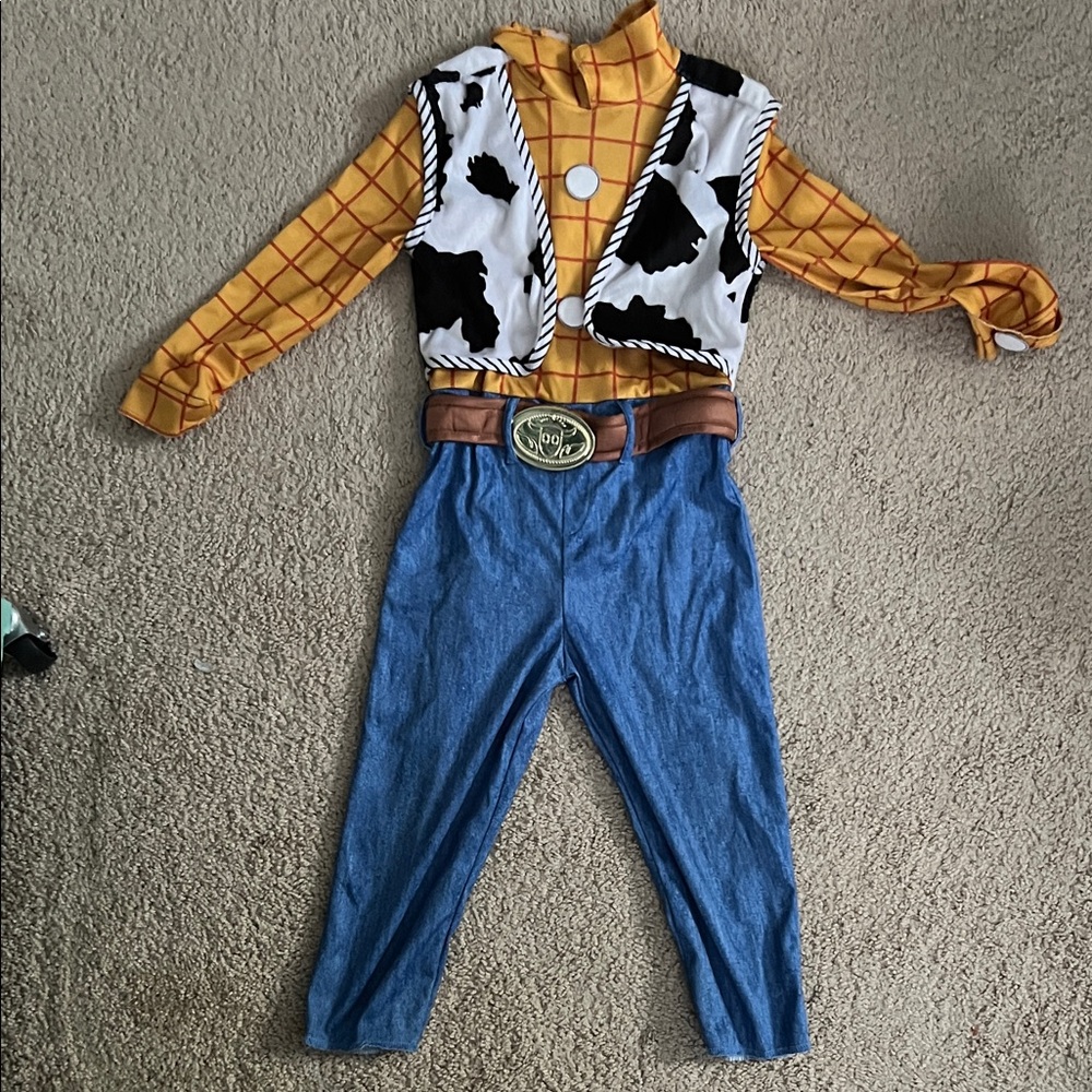 Cowboy Costume with Vest and Belt